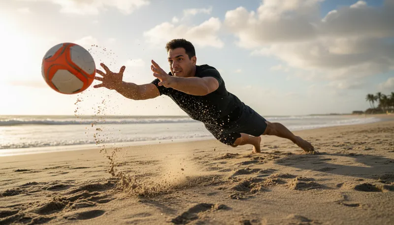 Illustration of lunge: A sudden forward movement or thrust.
