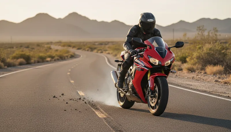 Illustration of CBR: An acronym for a motorcycle term or brand.