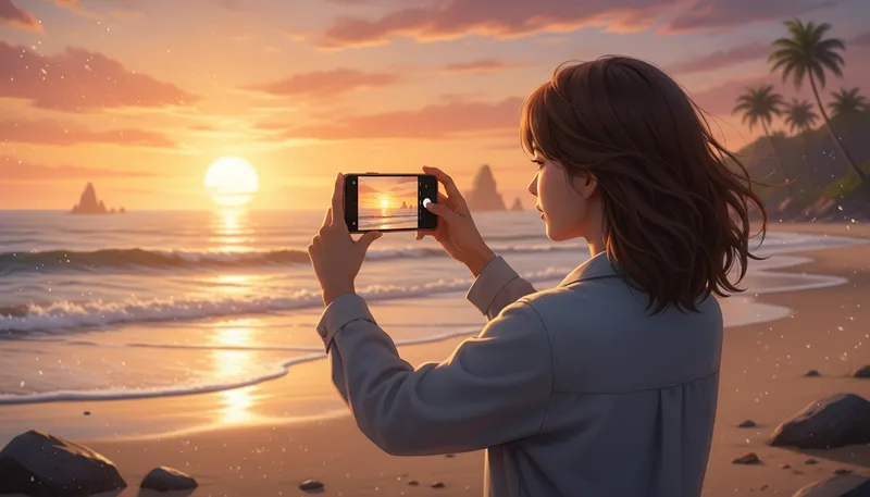 Illustration of smartphone: A mobile phone with advanced features.