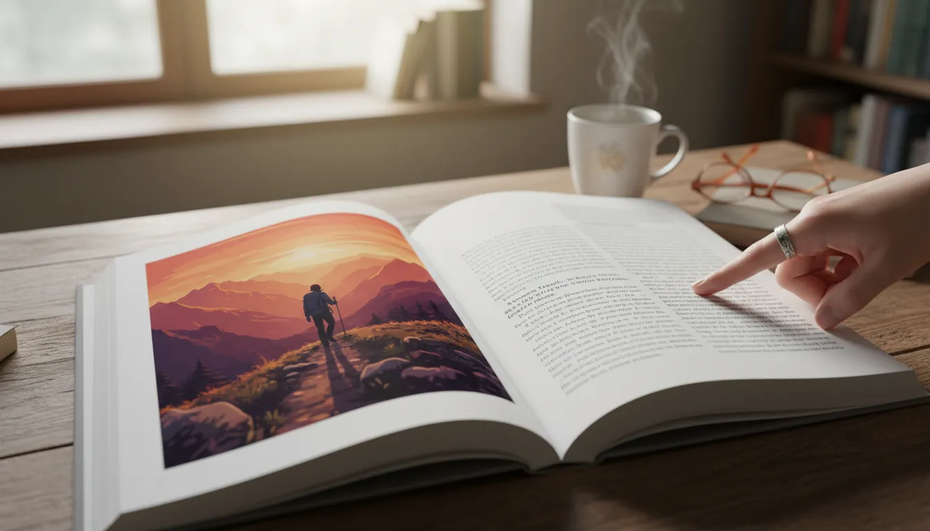 Illustration von text: Written words in a document or message.