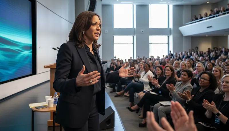 Illustration of kamala: A name often associated with leadership.