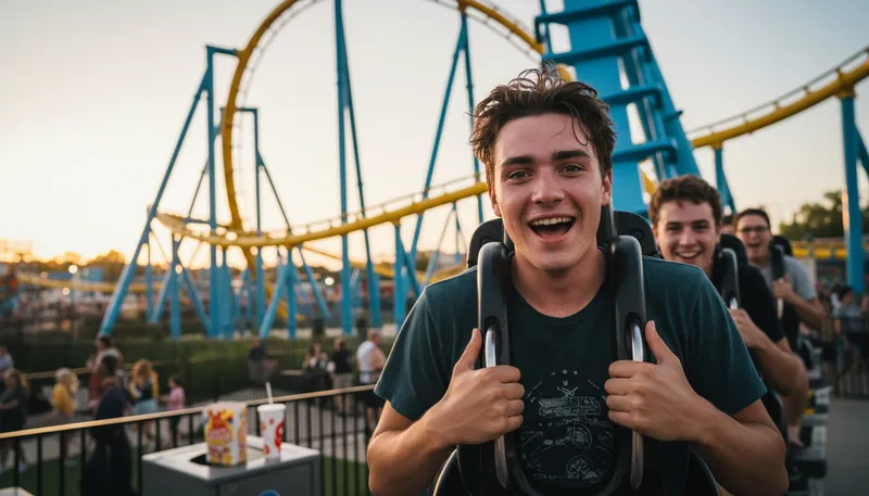 Illustration of boy howdy: An expression of excitement or surprise.