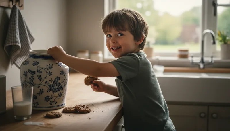Illustration of rascal: A mischievous or cheeky person.