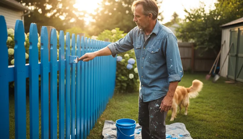 Illustration of painting: the act of applying paint to a surface