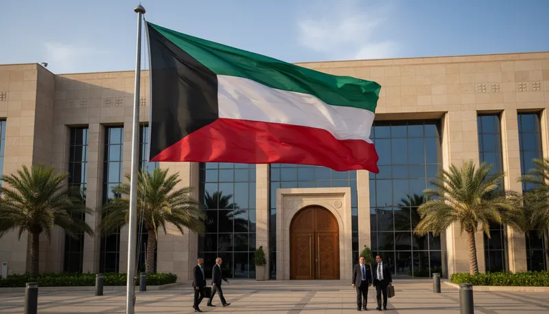 Illustration of kuwaiti: Relating to Kuwait or its people.