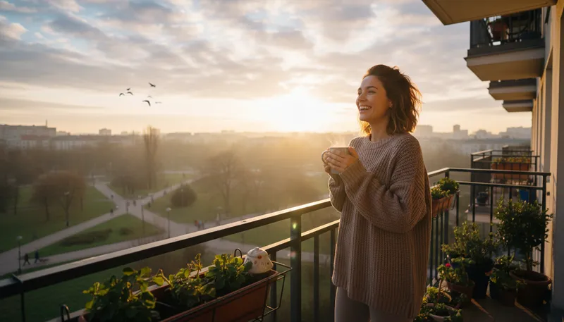 Illustration of morning person: someone who is active and alert in the morning