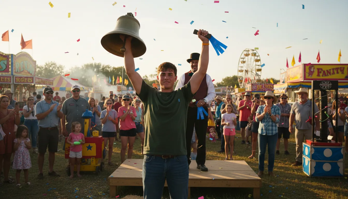 ภาพประกอบของ bear away the bell: Win a prize or recognition.