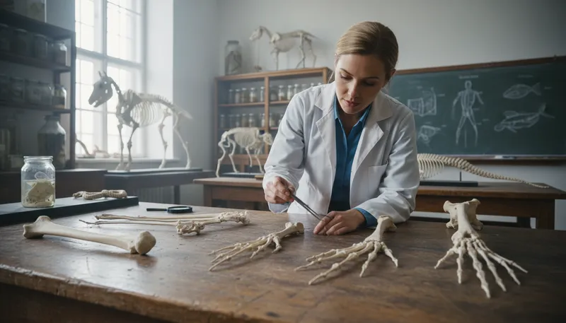 Illustration of homologous: Similar in structure or position.