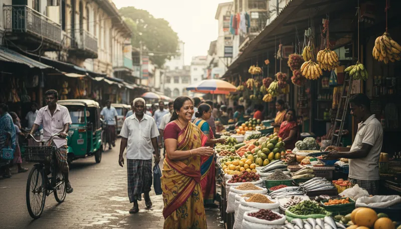 Illustration of colombo: A city in Sri Lanka; also a detective character.