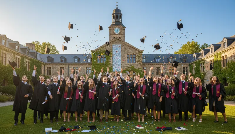 Illustration of academy: A school or institution for education and training.