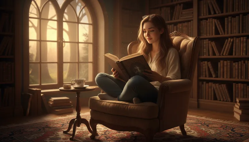 Illustration of enchantment: A feeling of great delight or magic.