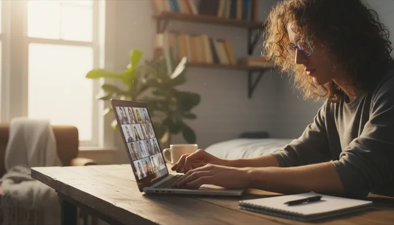 Illustration of chromebook: A lightweight laptop running Google's Chrome OS.