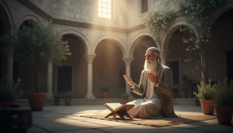Illustration of sunnah: The traditional practices of the Prophet Muhammad.