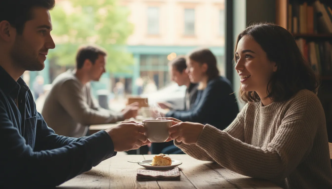 Illustration of ta: An informal way to say thank you.