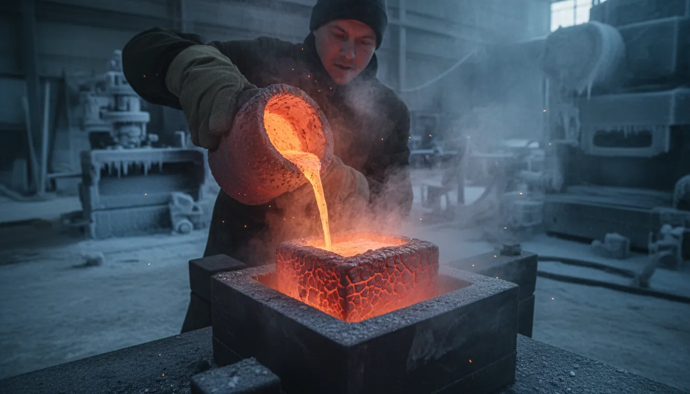 ภาพประกอบของ solidify: To make something firm or strong.