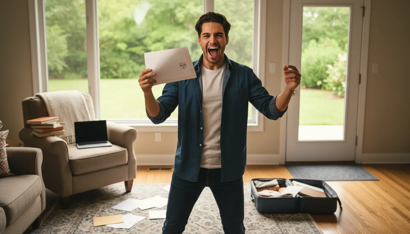 Illustration of contain oneself: To control strong feelings such as excitement or anger.