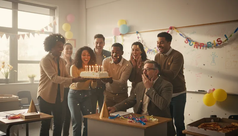 Illustration of staff: Group of people working together in an organization.