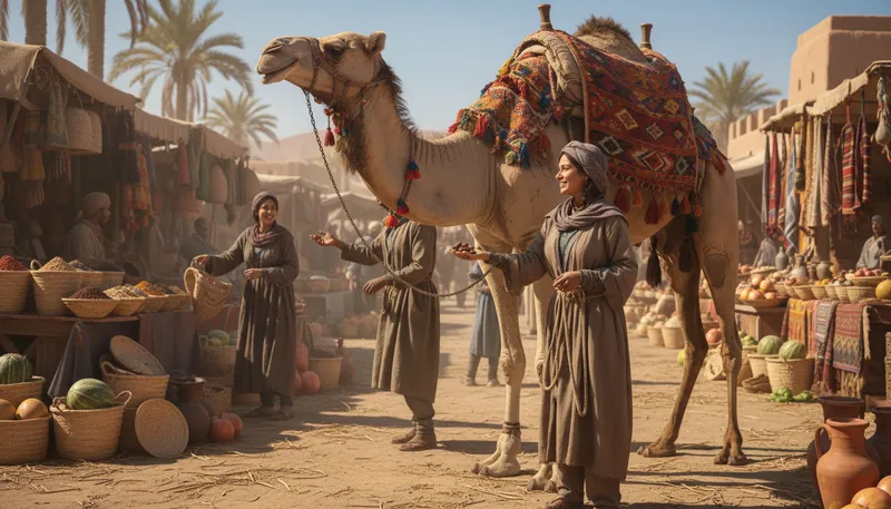 Illustration of whatever humps your camel: whatever fulfills your needs or desires