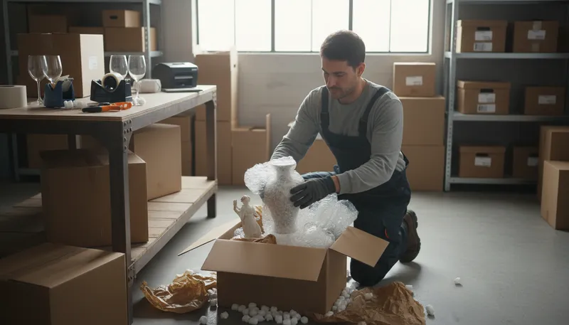 Illustration of shipper: A person who sends goods or packages.