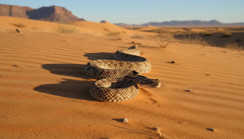 Illustration of reptile: A cold-blooded animal with scales, like a snake.