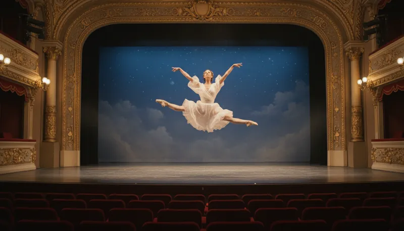 Illustration of graceful: Having elegance or beauty in movement.