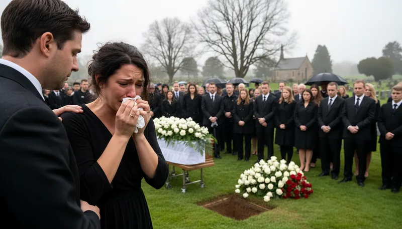 Illustration of grief: Deep sorrow, especially after a loss.