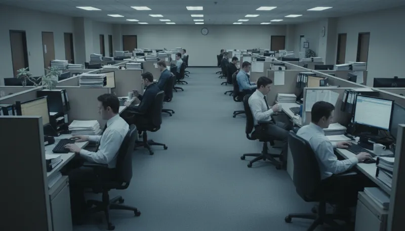Illustration of monotony: Lack of variety; repetitive sameness.