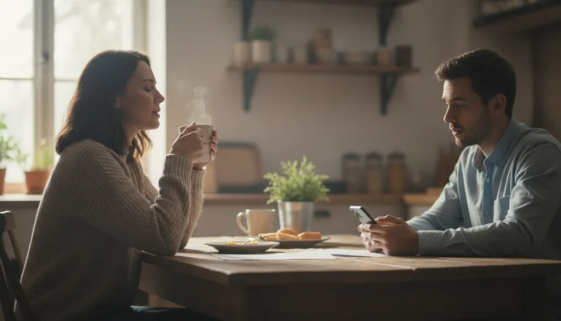 Illustration of tell me about it: expressing agreement or shared experience