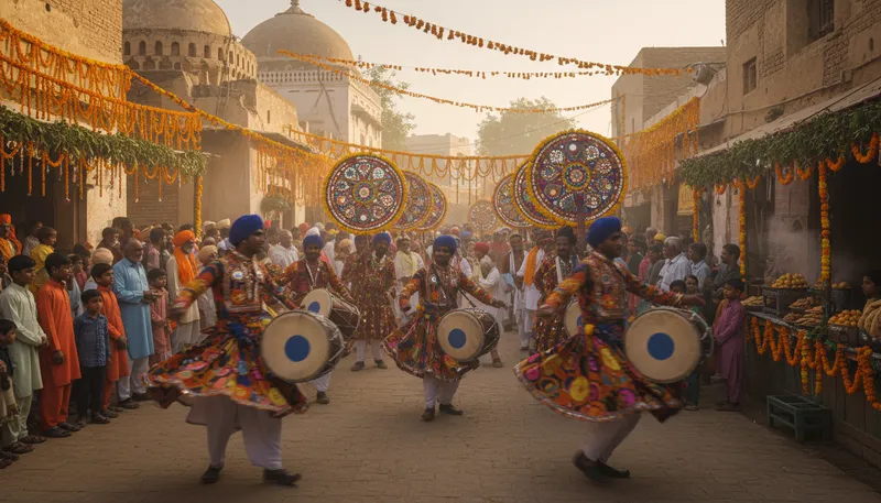 Illustration of sind: a region in Pakistan with its own culture