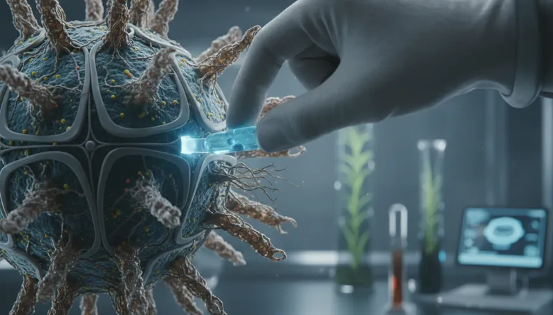 Illustration of inhibitor: A substance that slows down a process.
