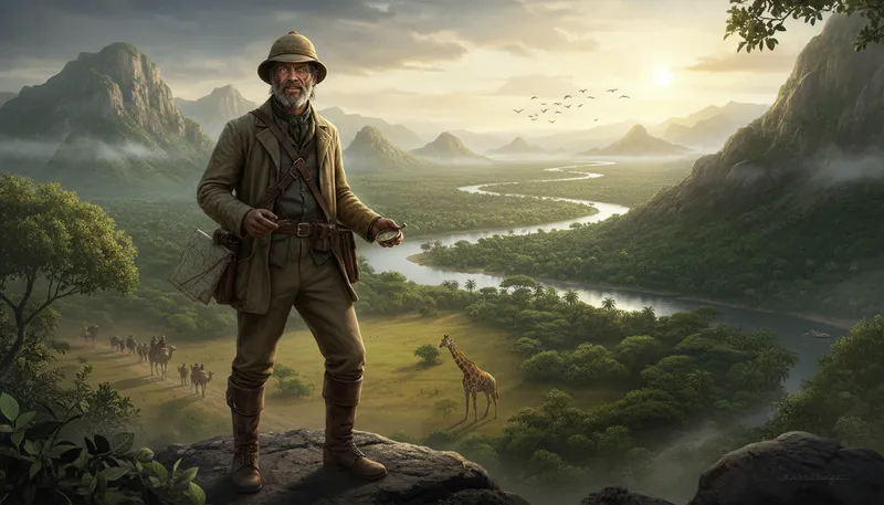Illustration of livingstone: A surname, often associated with famous explorers.