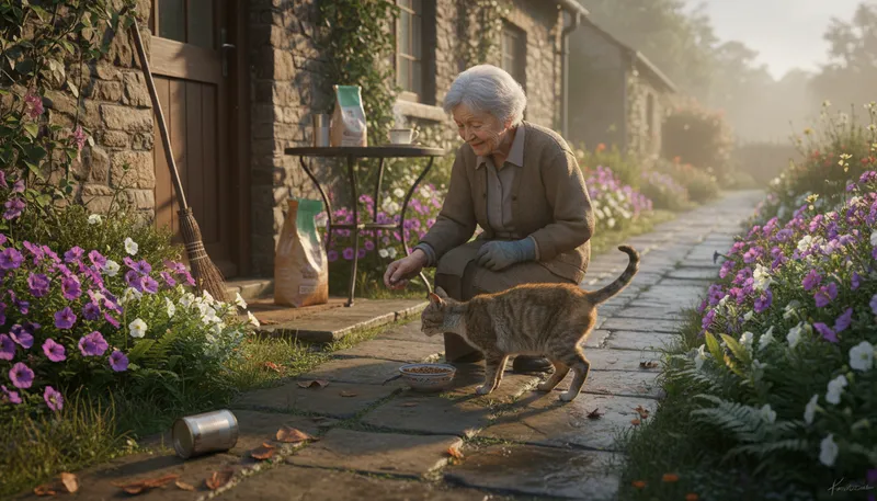 Illustration of caretaker: A person who takes care of something.