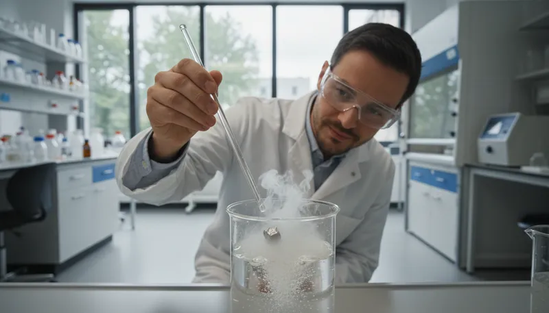 Illustration of barium: A soft, silvery-white metallic element.