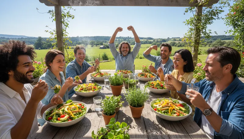 Illustration of nutritious: Food that is healthy and good for you.