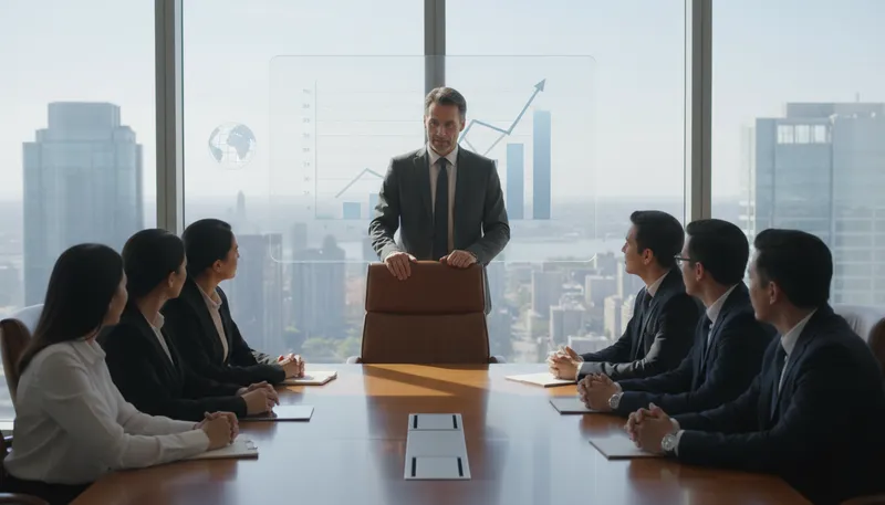 Illustration of helm: the position of leadership or control