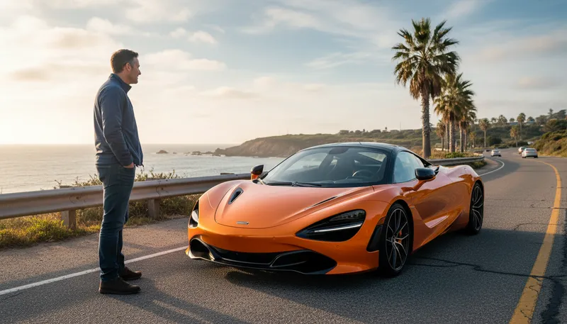 Illustration of mclaren: A brand known for high-performance sports cars.
