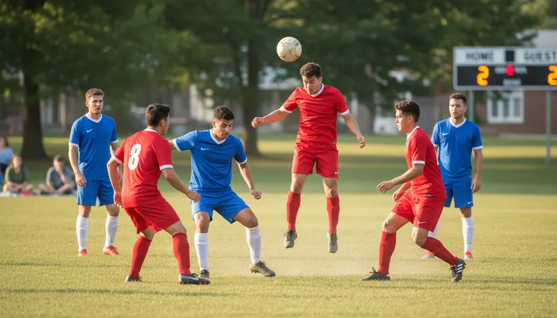 Illustration of honours easy: evenly matched in competition