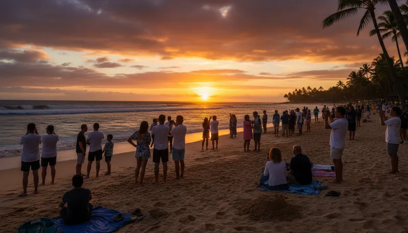 Illustration of hawai'i: A U.S. state known for its islands and beaches.