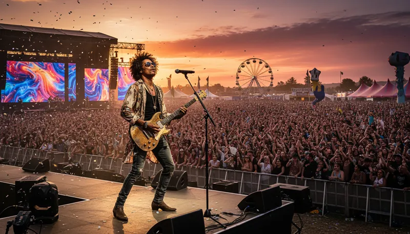 Illustration of kravitz: A surname often associated with music and entertainment.