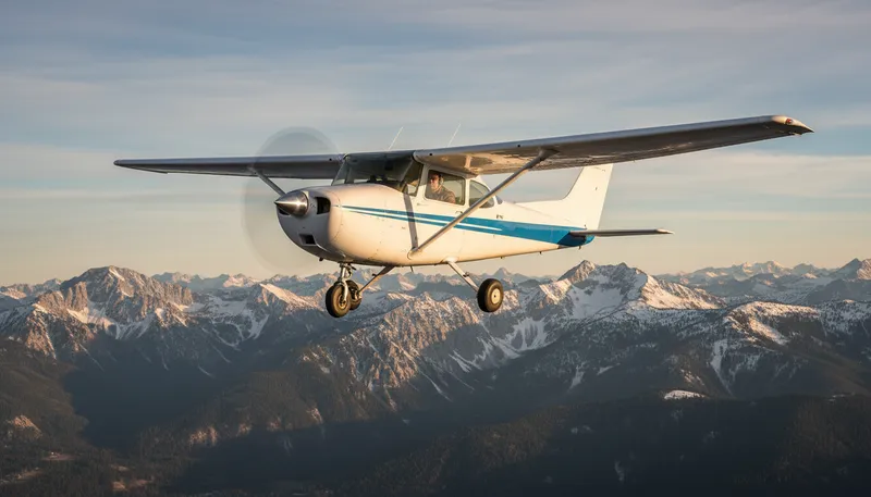 Illustration of cessna: a brand of small aircraft.
