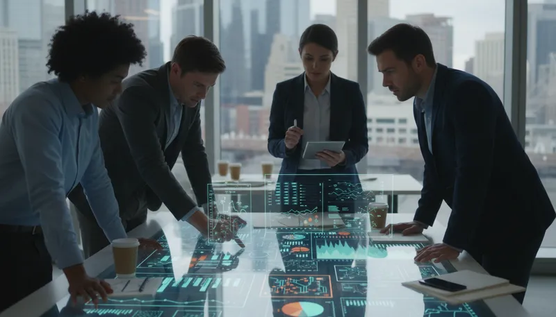Illustration of annalise: To examine or analyze something carefully.