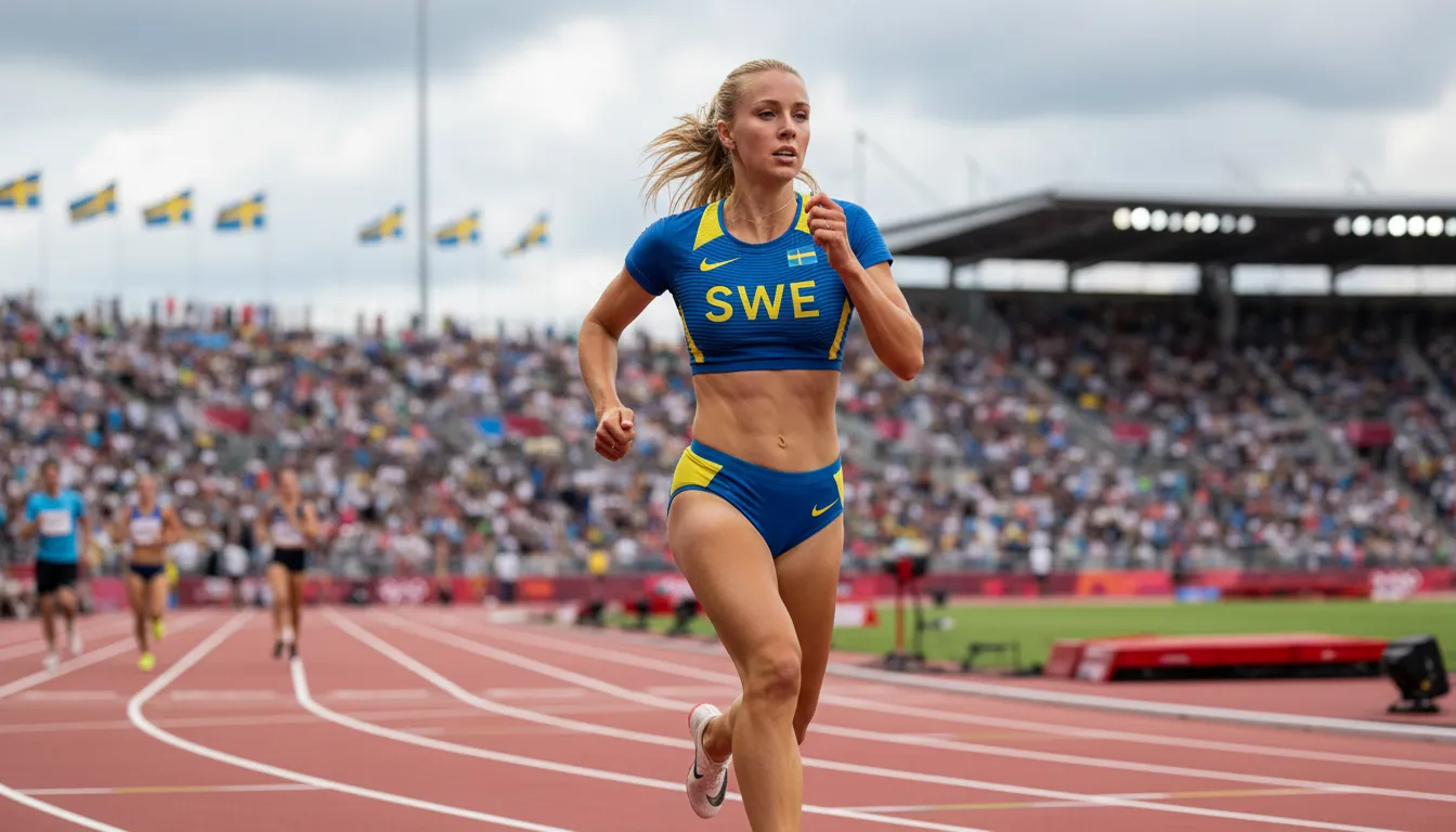 SWE का चित्र: The three-letter country code for Sweden.