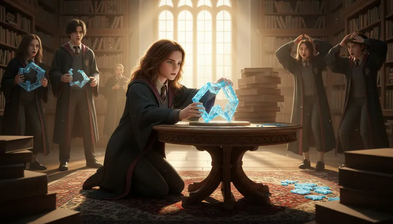 Illustration of hermione: Fictional character known for her intelligence.