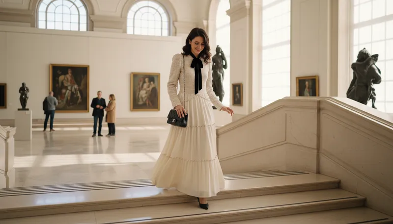 Illustration of chanel: Luxury fashion brand known for elegance.