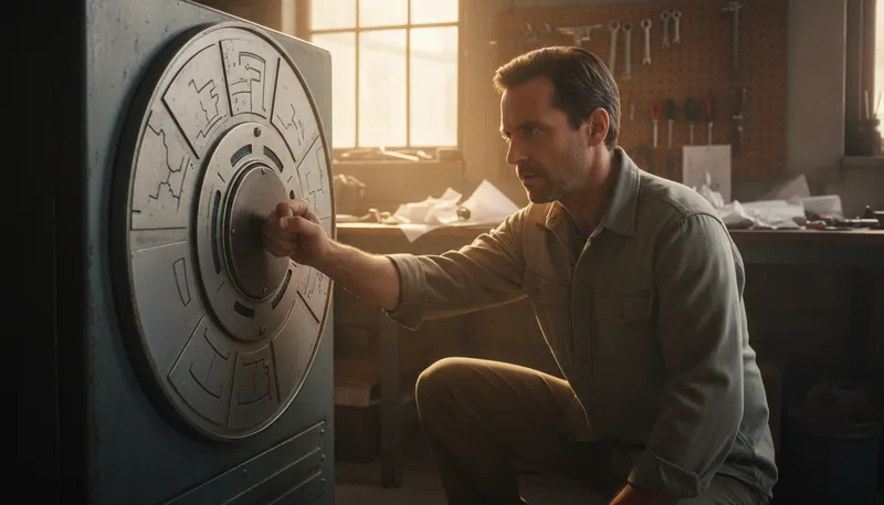 Illustration of reset the dial: Start over or change direction completely.