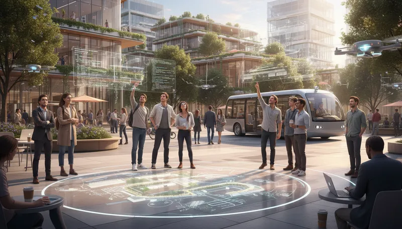 Illustration of cupertino: A city known for technology companies.