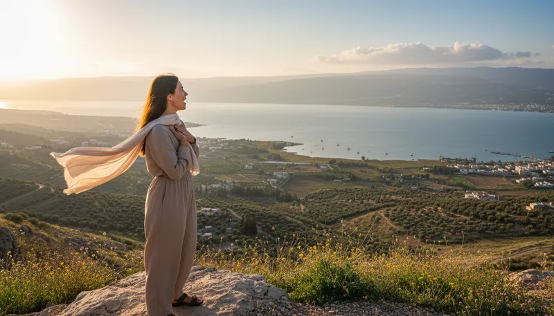 Illustration of galilee: A region in northern Israel known for its beauty.