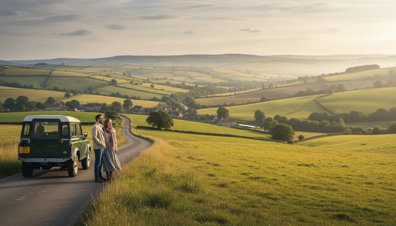 Oxfordshire 的插图：A county in England known for its countryside.
