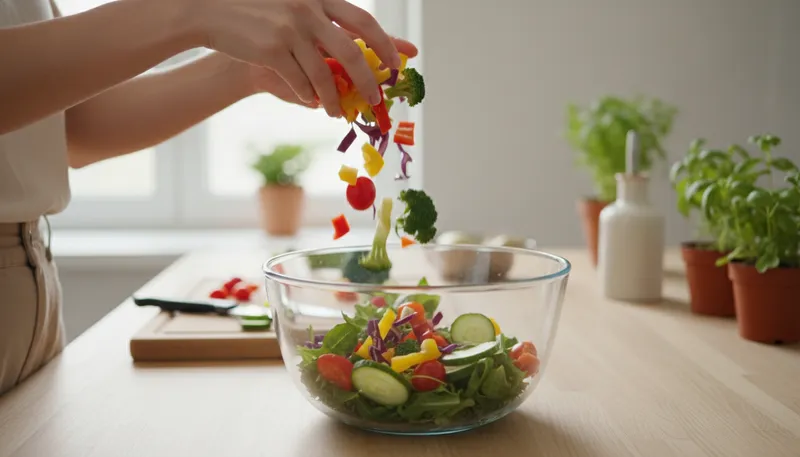 Illustration of veg: vegetables, often used in cooking or meals
