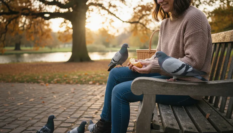 Illustration of feed two birds with one scone: to accomplish two tasks with one action